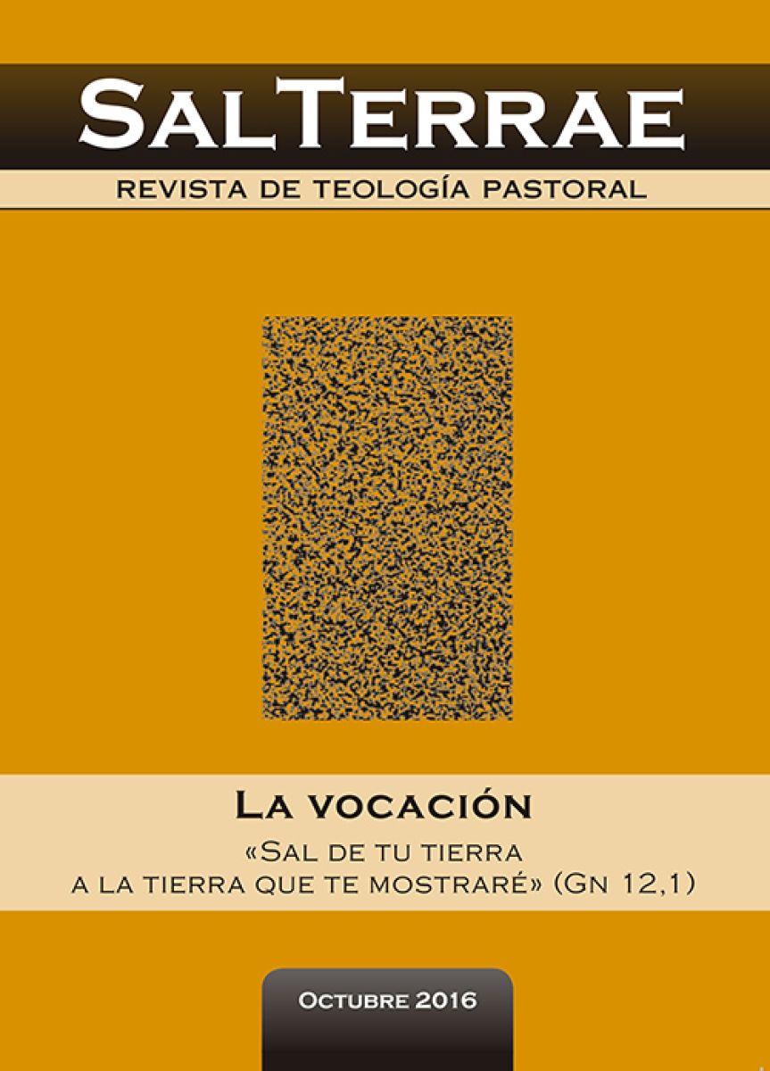 Vivir la vida como vocación. una difícil y necesaria tarea